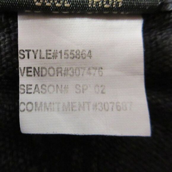 BANANA REPUBLIC Soft Black Denim Jean Mini Skirt VINTAGE Sz 10 Above Knee Y2K - Picture 4 of 8